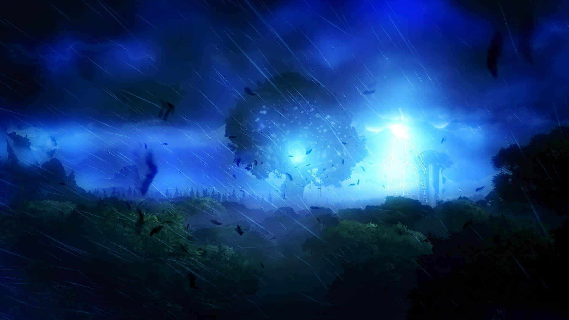 Cool Tree In The Blind Forest Background