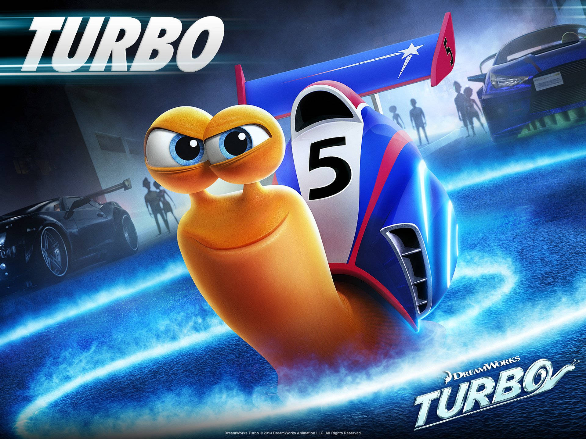 Cool Turbo Animed Film Poster