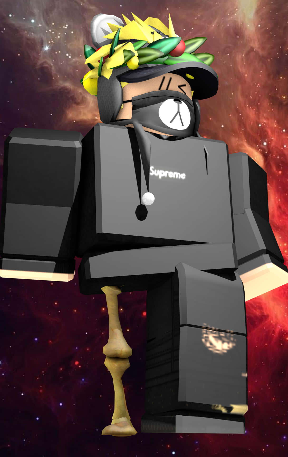 Cool Unique Character Roblox Iphone Background