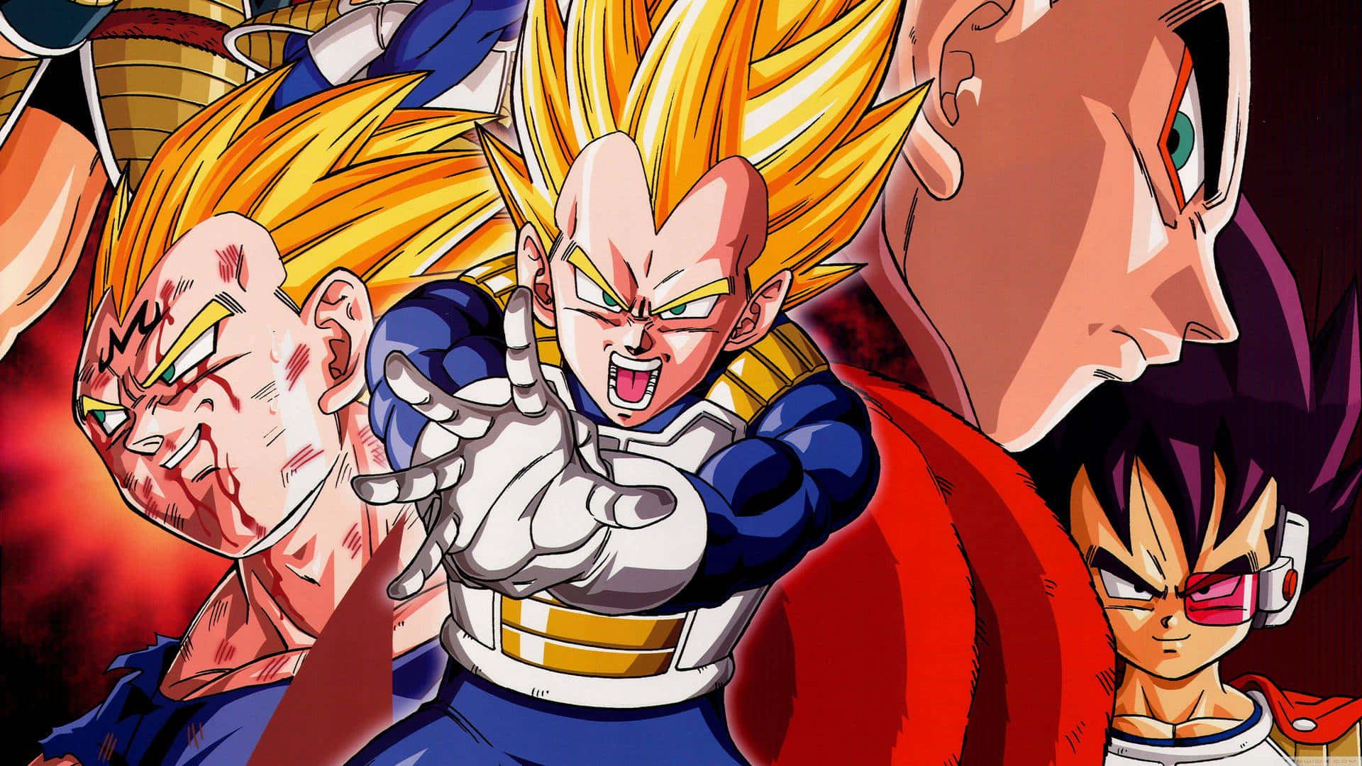 Cool Vegeta, The Legendary Saiyan Prince Background