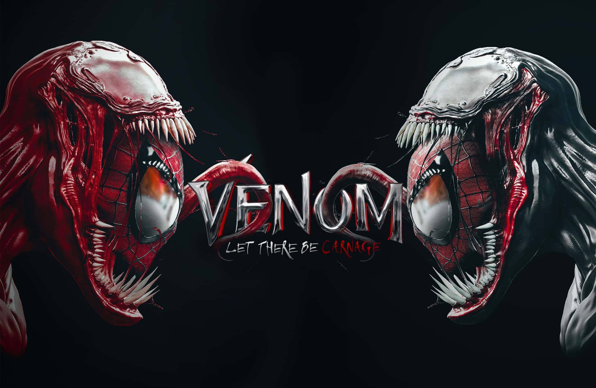 Cool Venom Vs Carnage Movie Poster