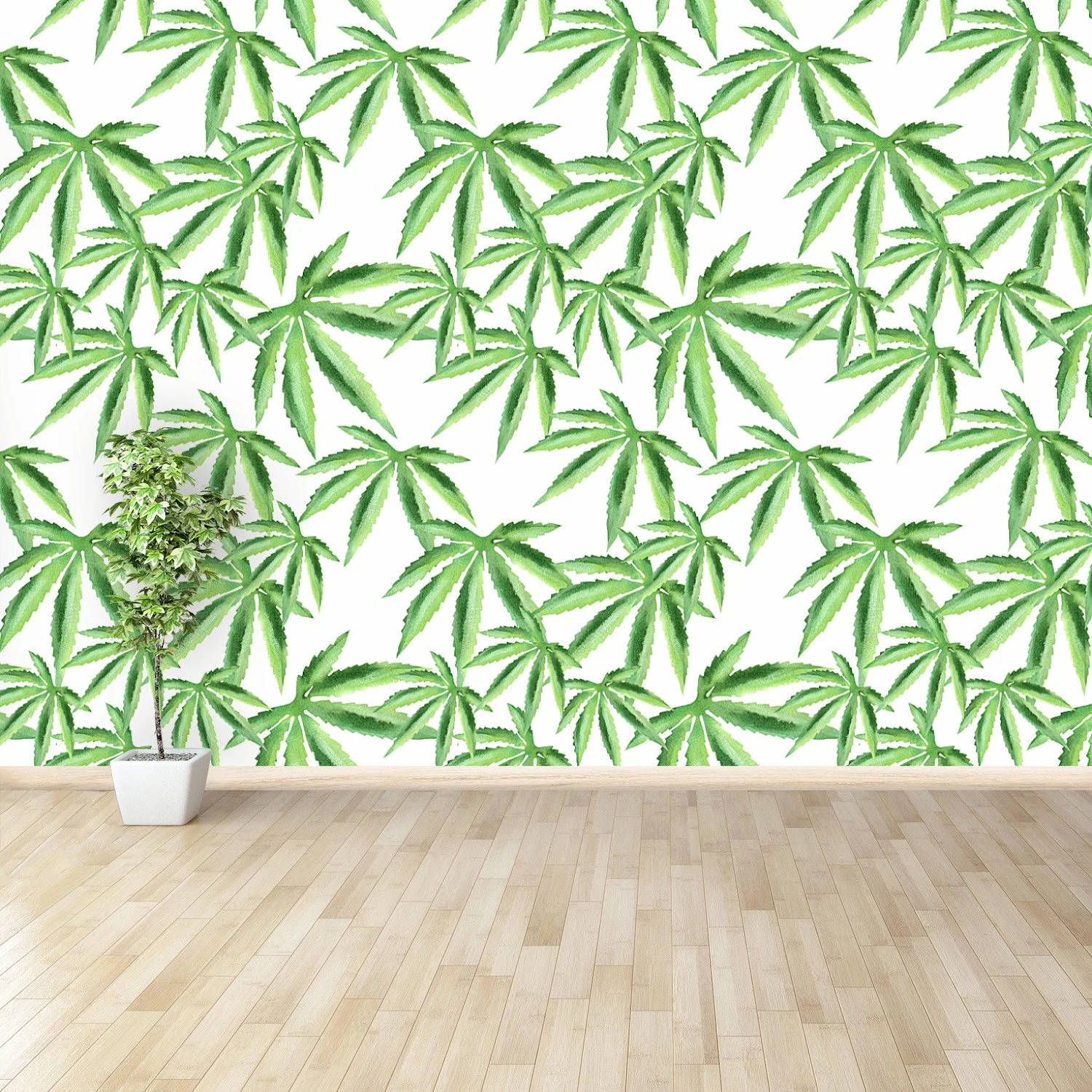 Cool Weed Room Background