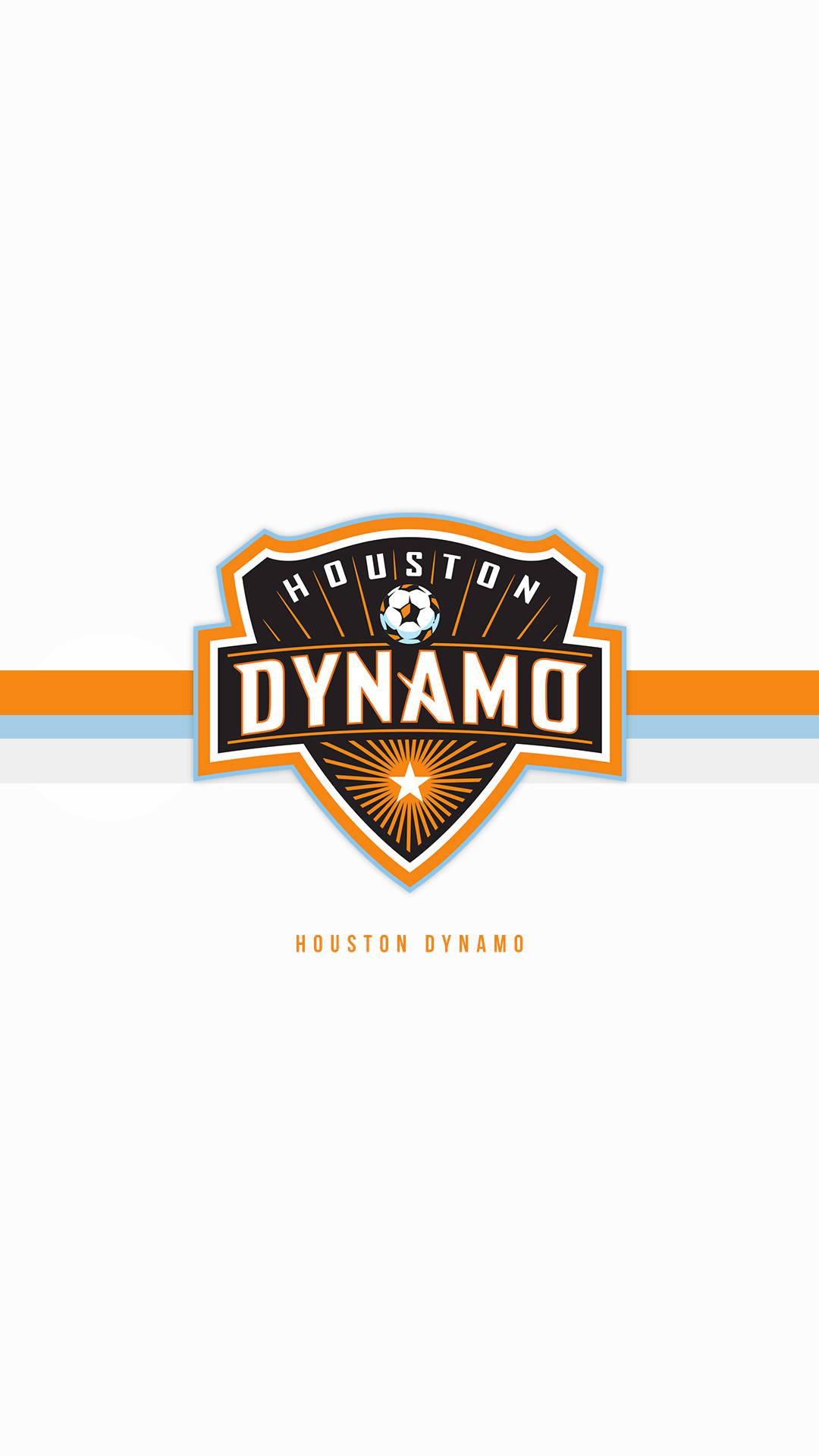 Cool White Houston Dynamo Background