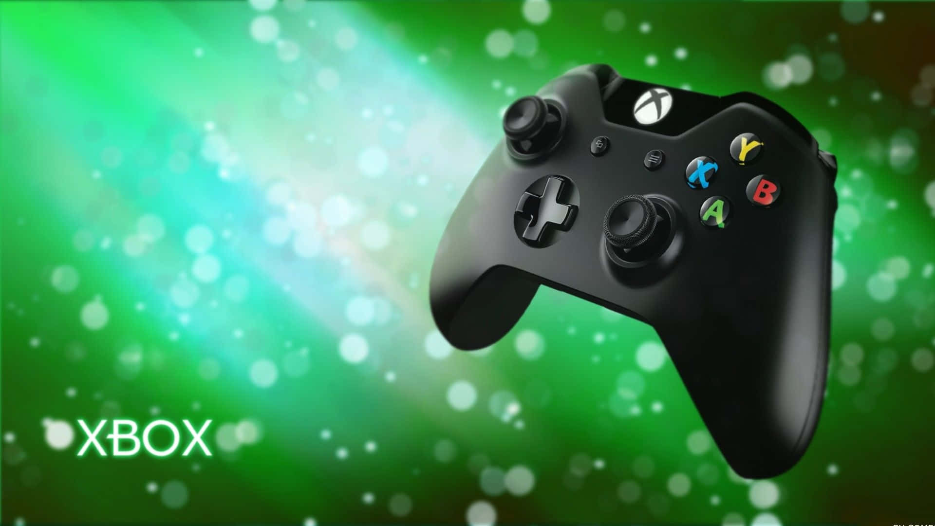 Cool Xbox Green Poster Background