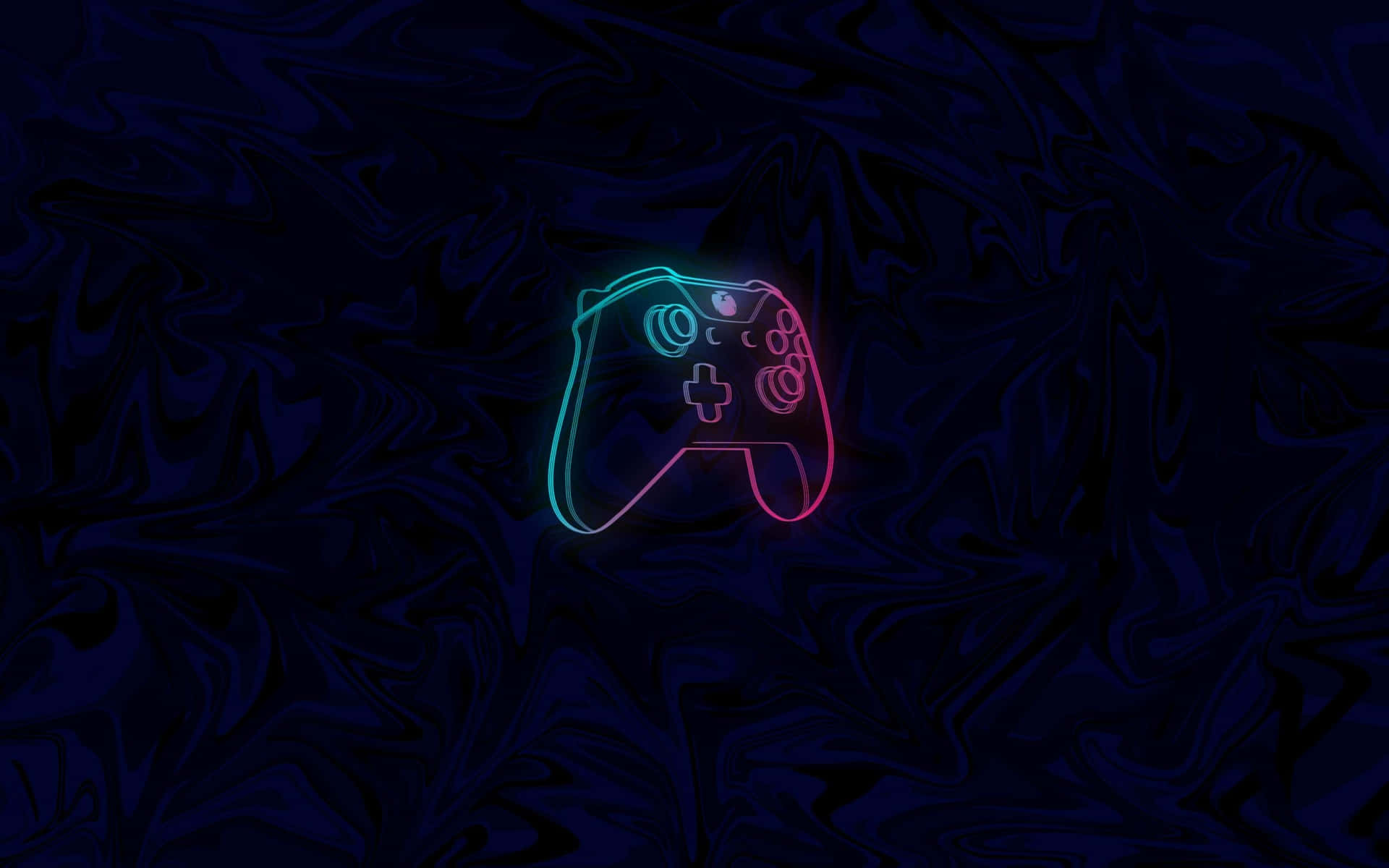 Cool Xbox Neon Outline