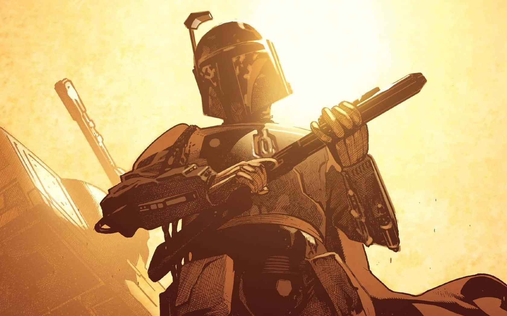 Coolest Boba Fett Star Wars Background