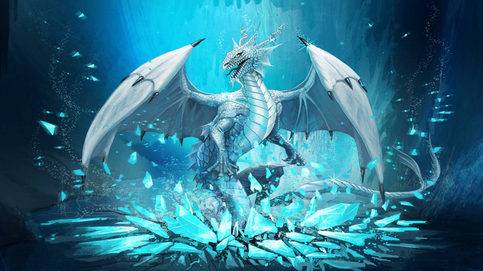 Coolest Dragon From Legends Of Solitaire: Curse Of The Dragons Background