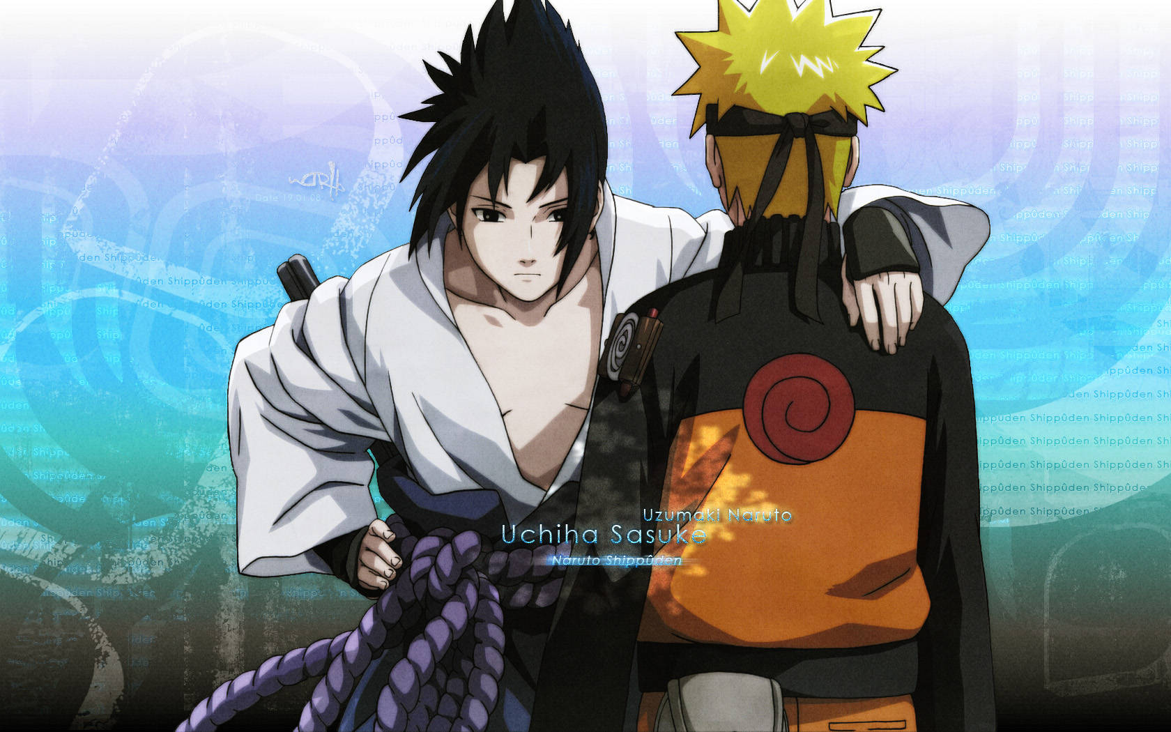Coolest Naruto And Sasuke Background