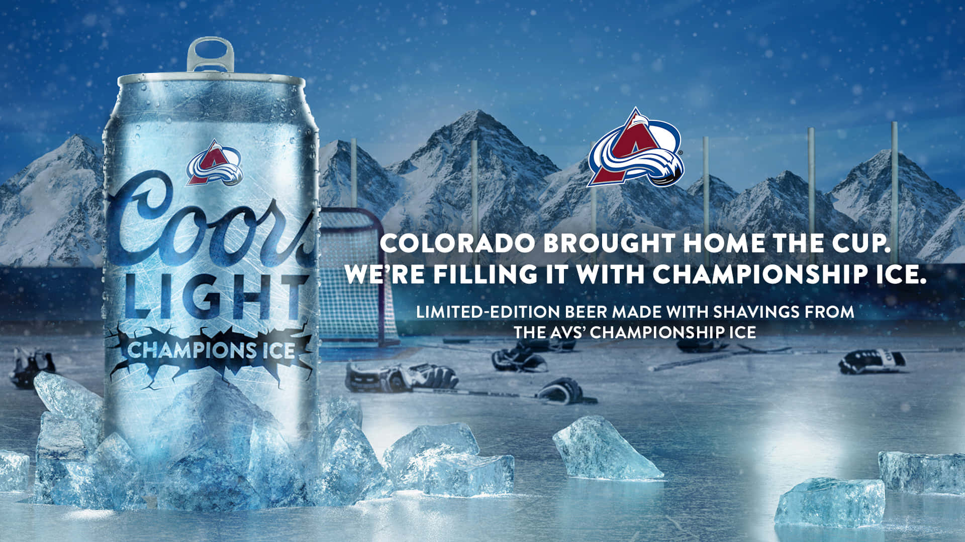 Coors Light Champions Ice Background