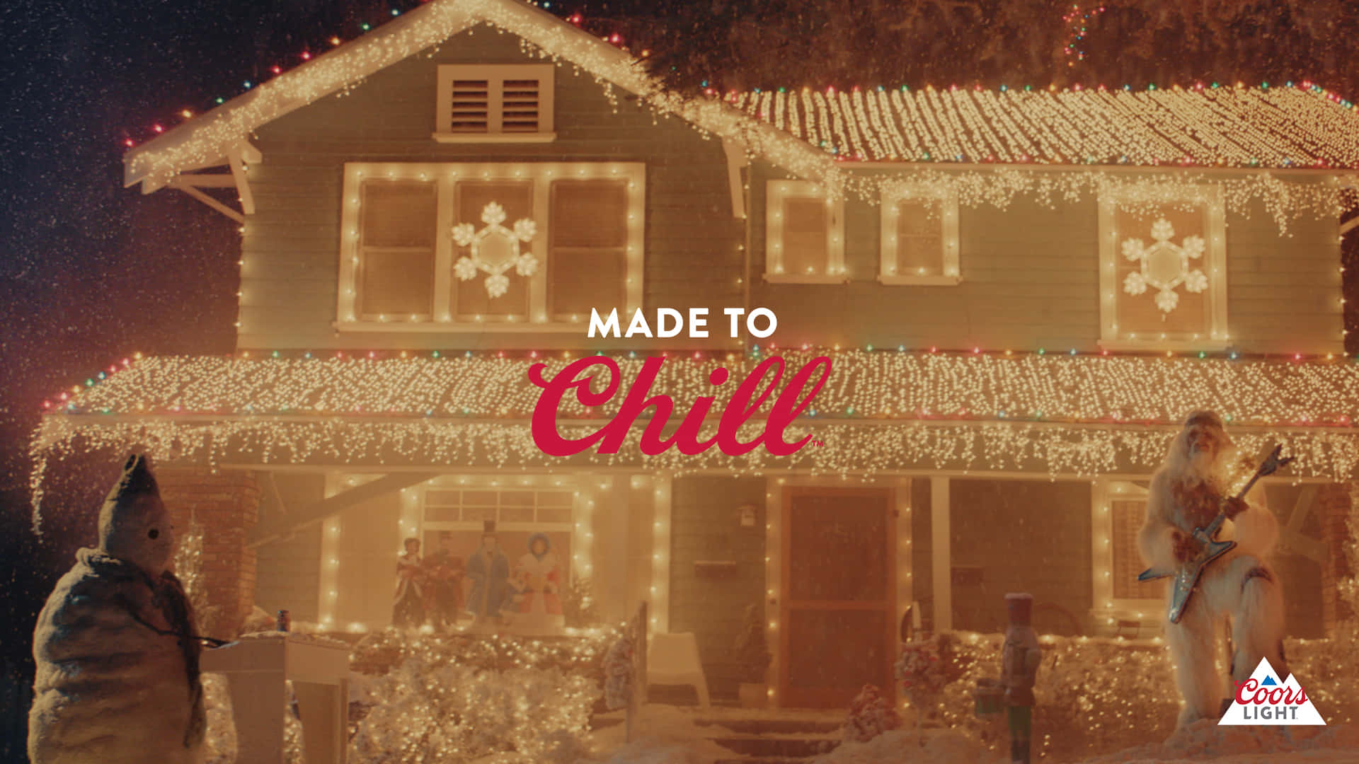 Coors Light Made To Chill Commercial Ad Background