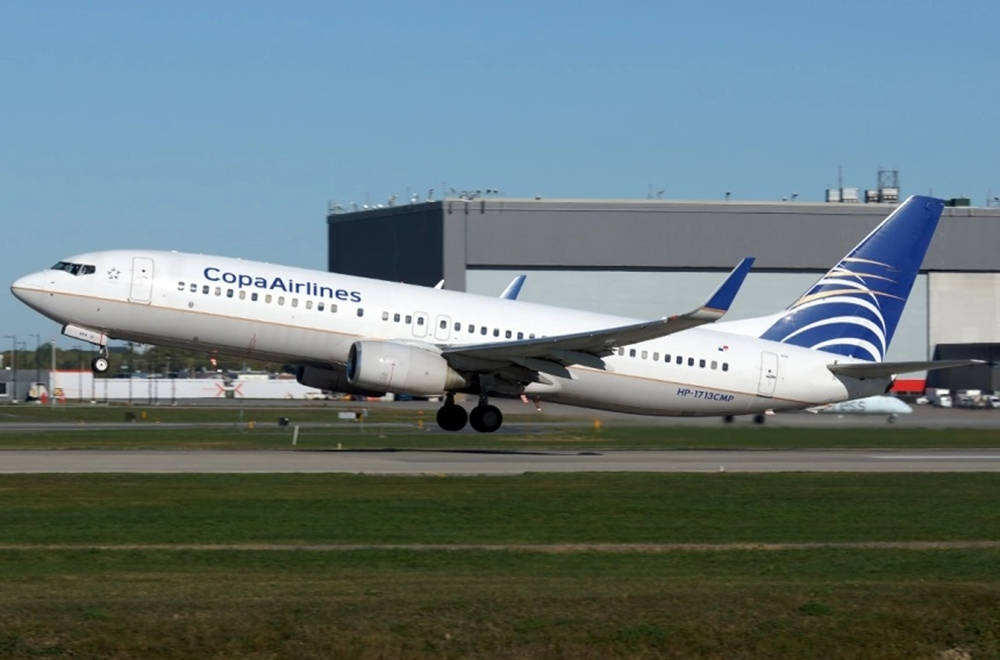 Copa Airlines Airport Take Off Background