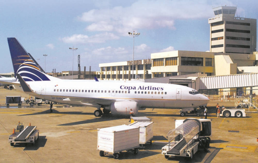 Copa Airlines Cargo Trucks Background