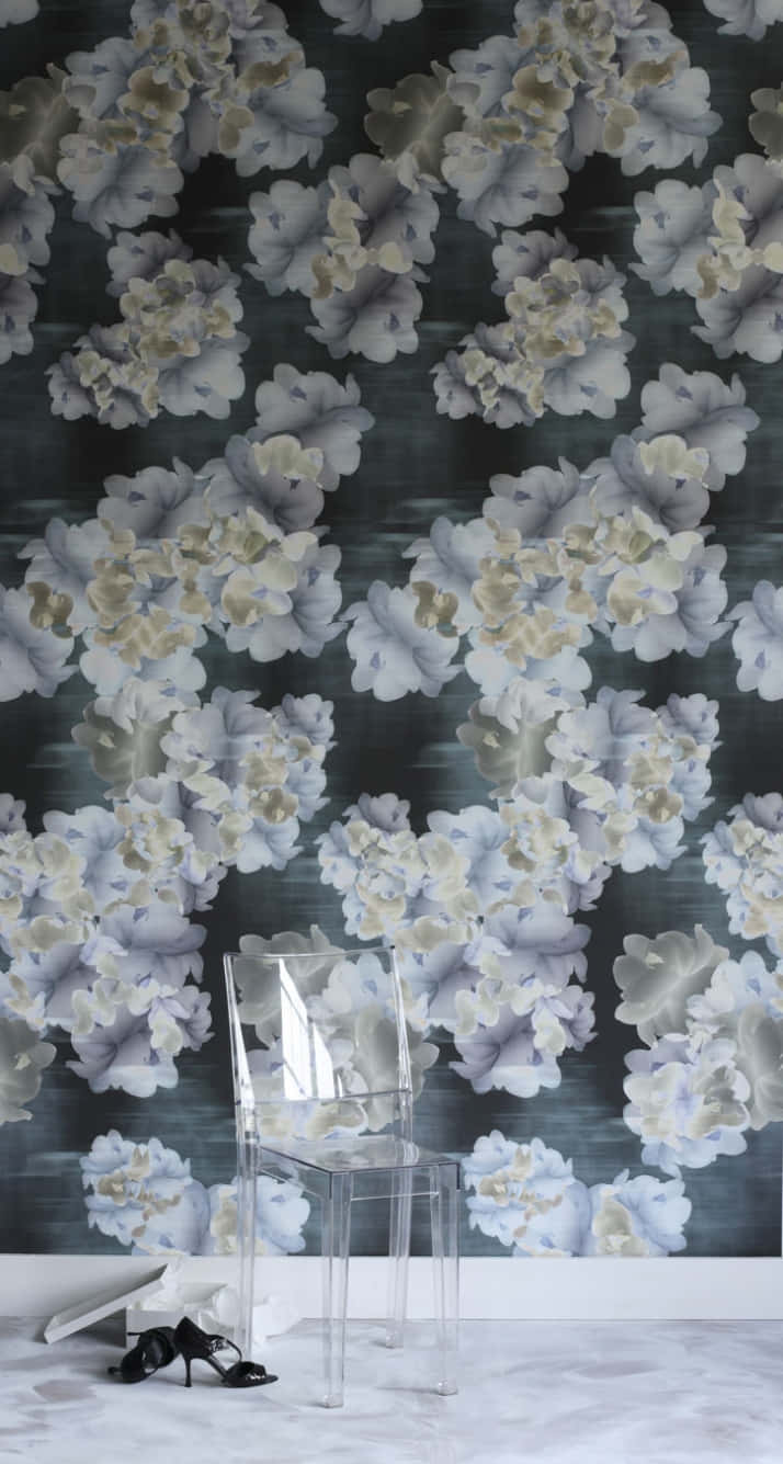 Copious Flower Wall Art Background
