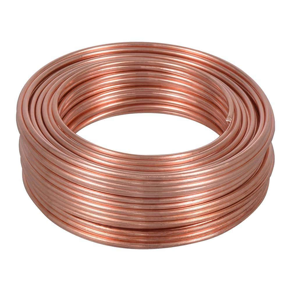 Copper Coil Rolled Material Background