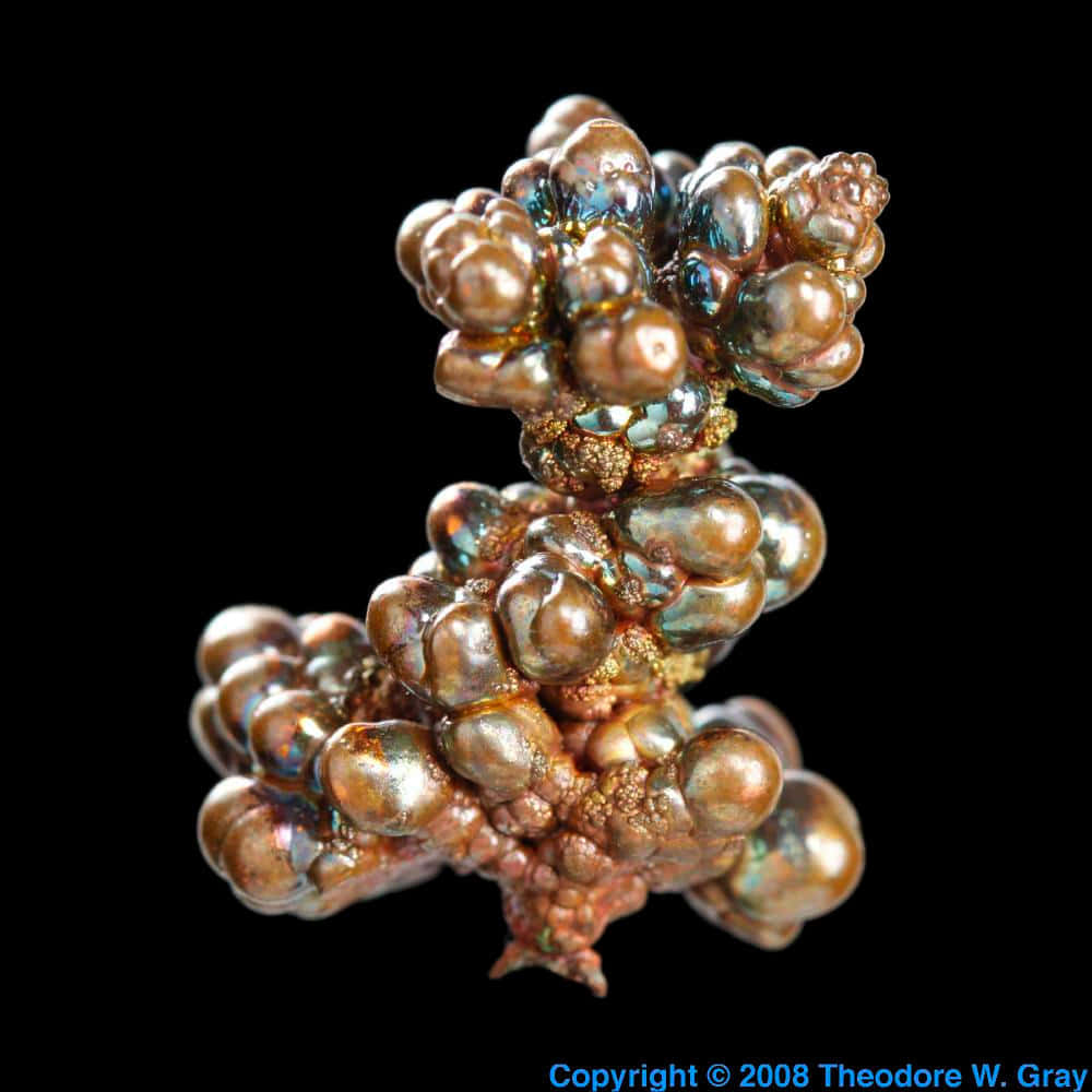 Copper_ Crystal_ Structure_ Closeup