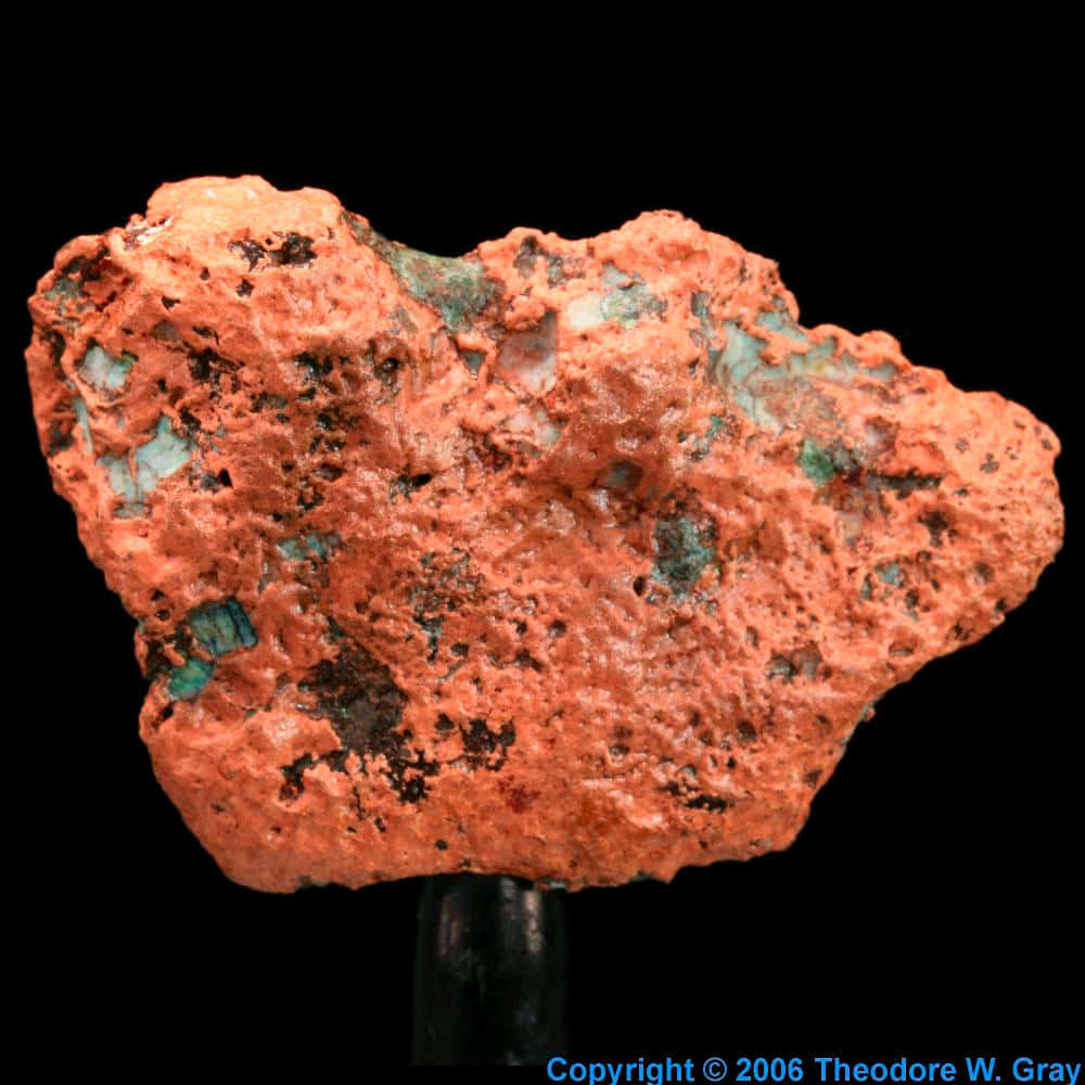 Copper Ore Specimen Background