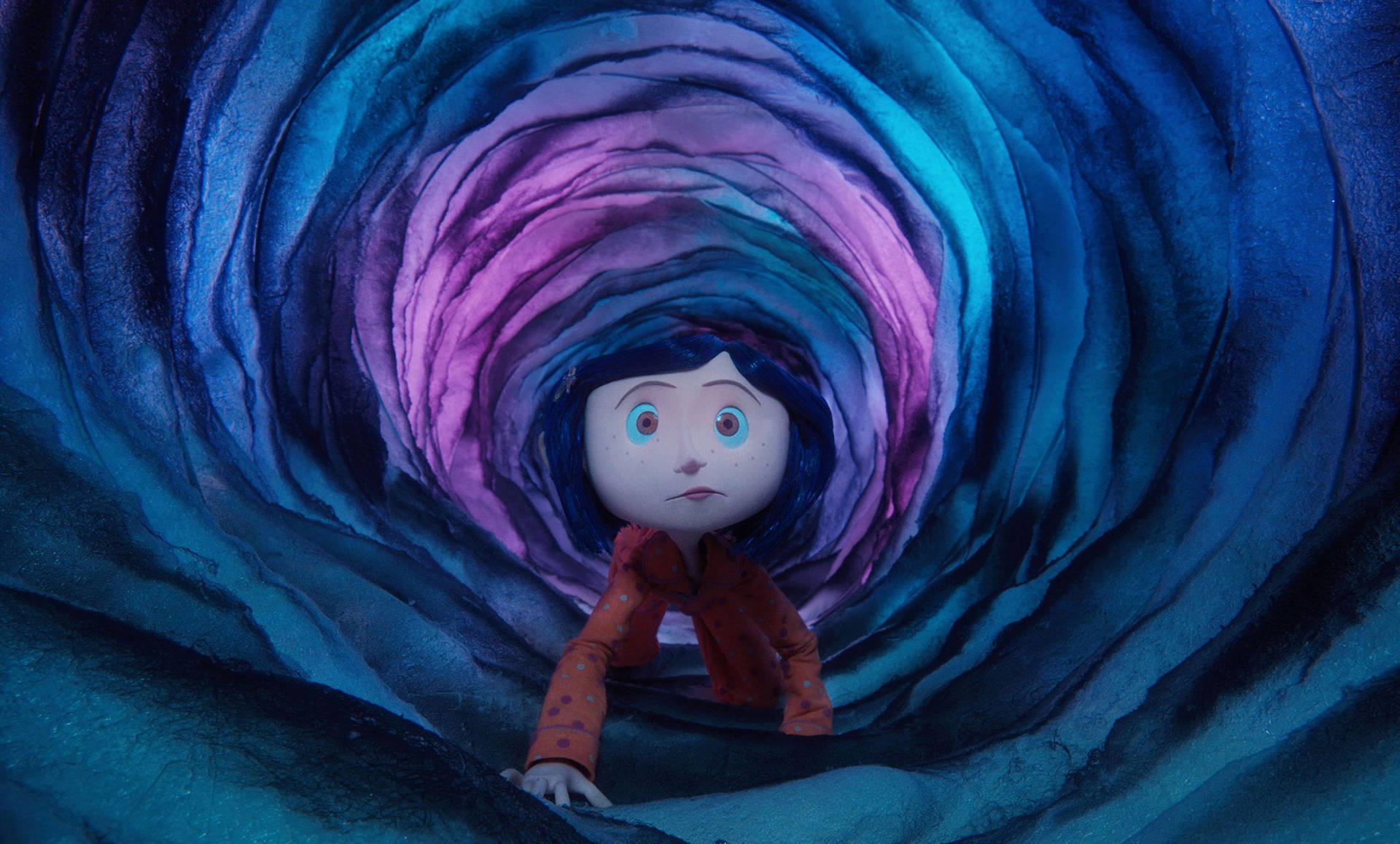 Coraline In The Portal Background