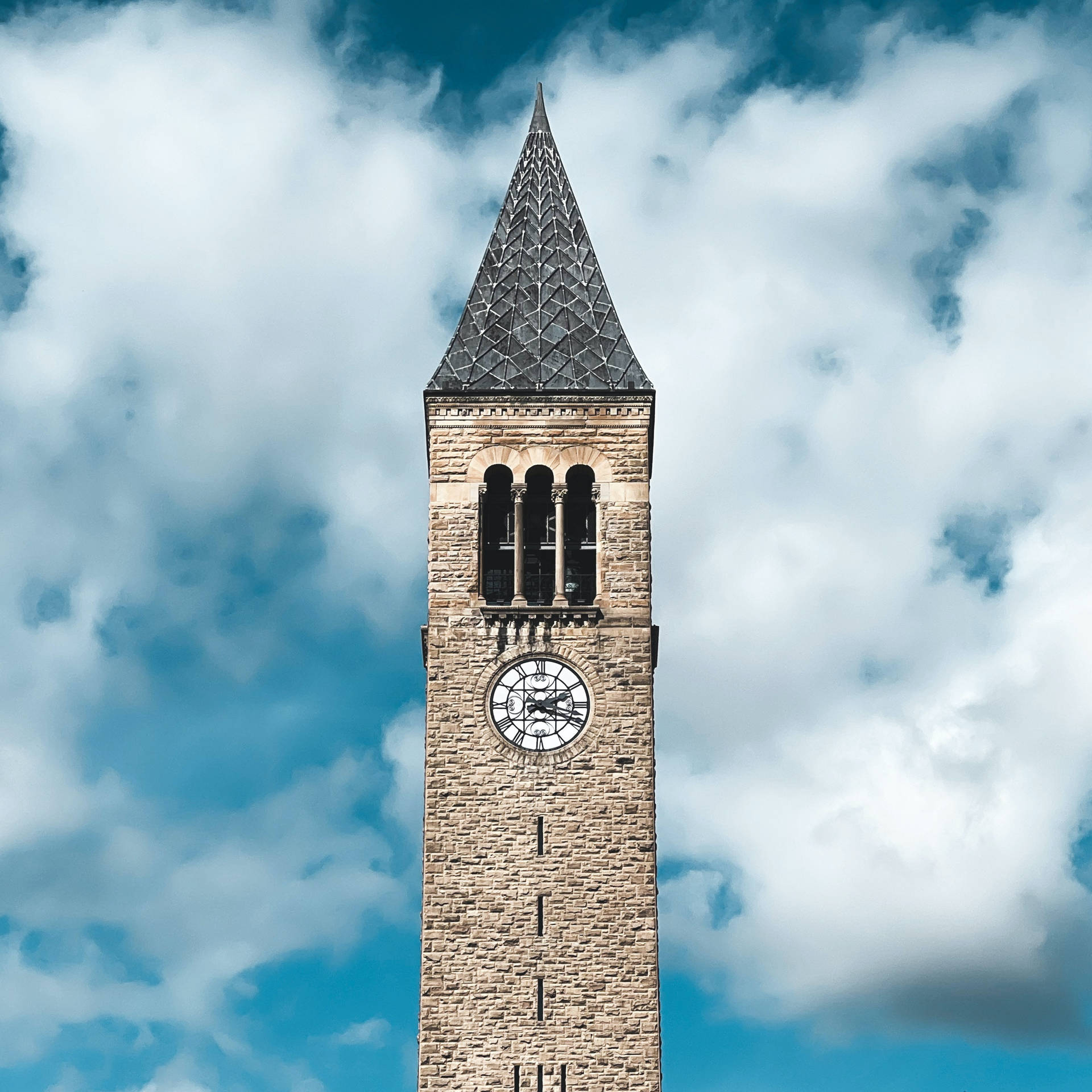 Cornell University Mcgraw Tower Front View