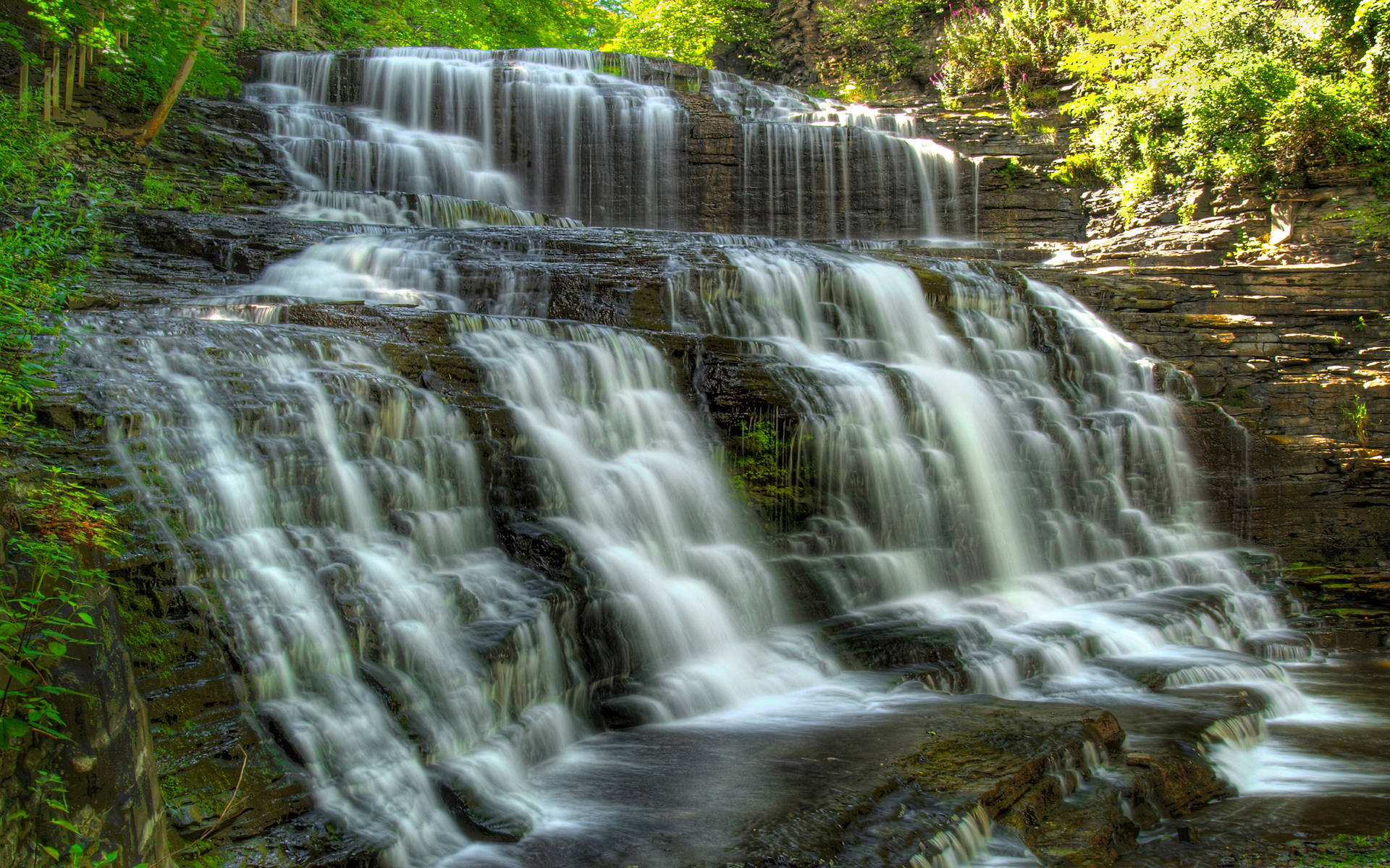 Cornell University Waterfalls