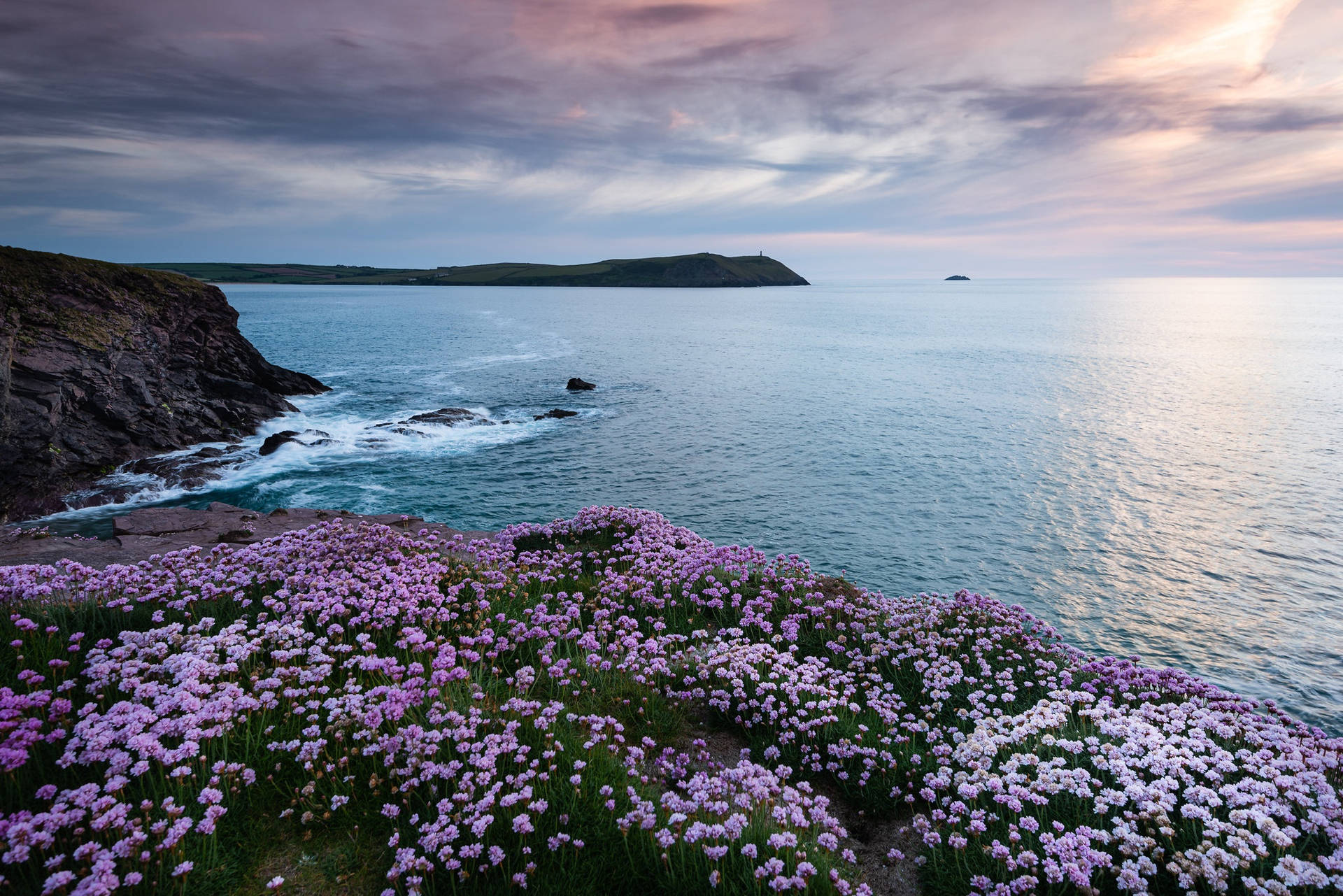 Cornwall Coast England Background