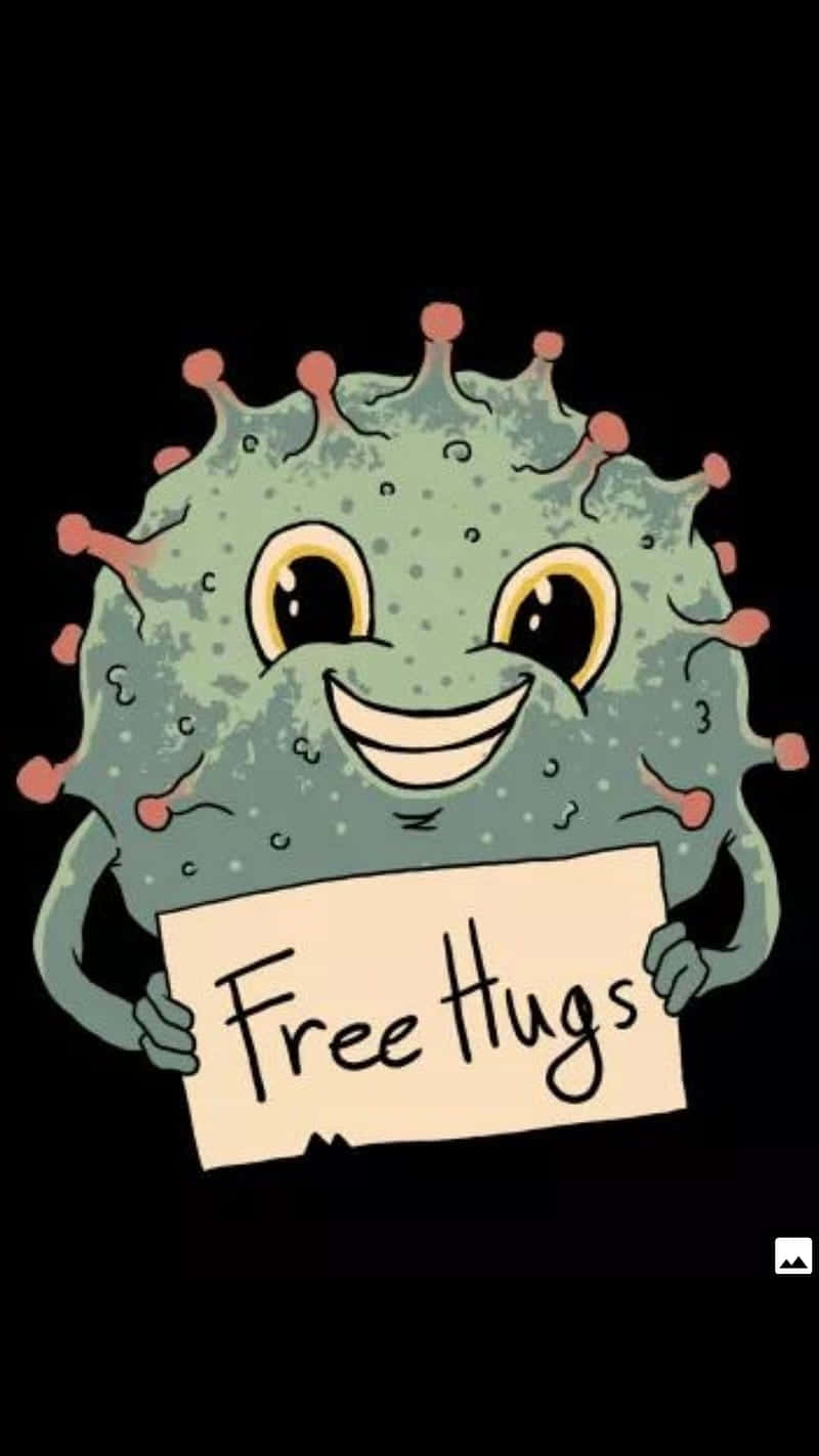 Corny Germs Free Hug [wallpaper] Background