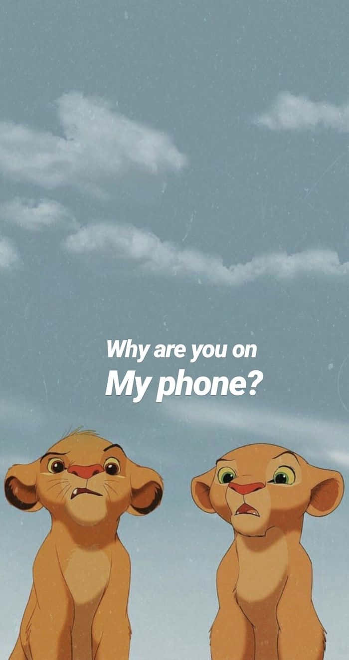 Corny Lion King Characters [wallpaper] Background