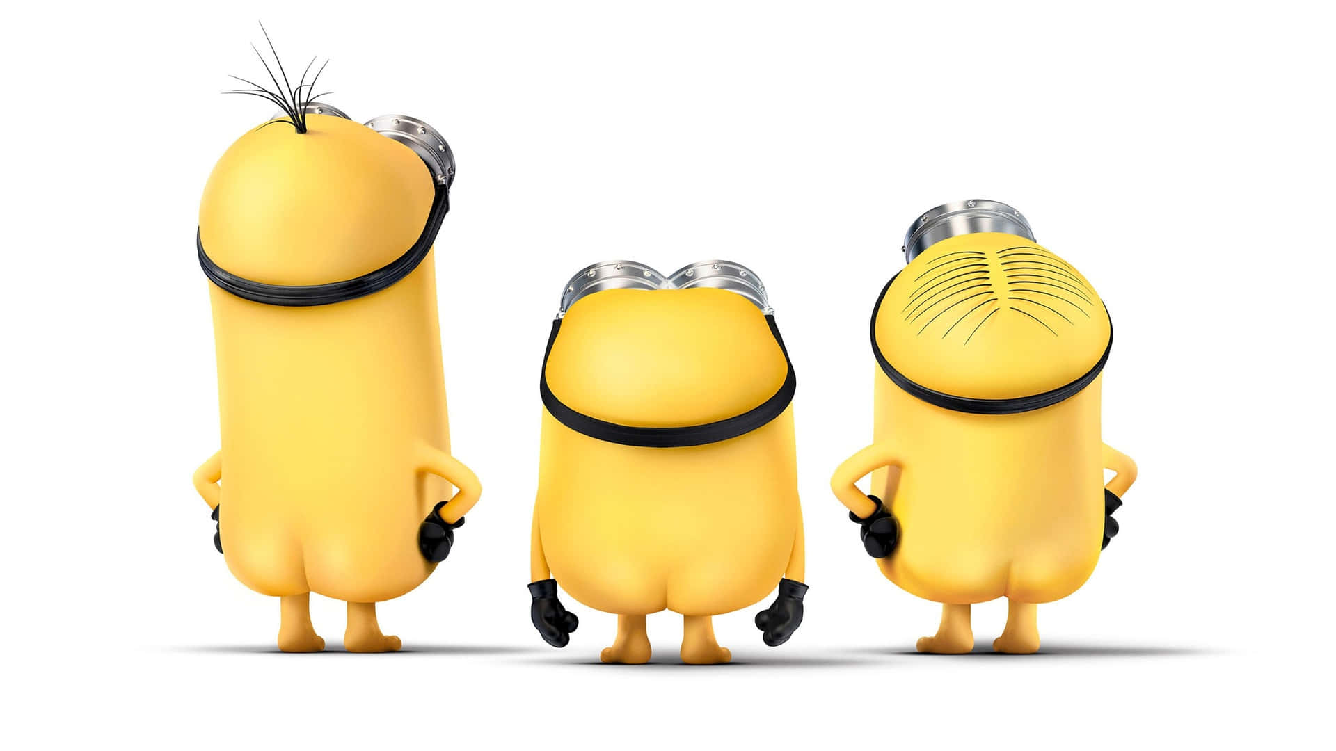 Corny Minions Back View [wallpaper] Background