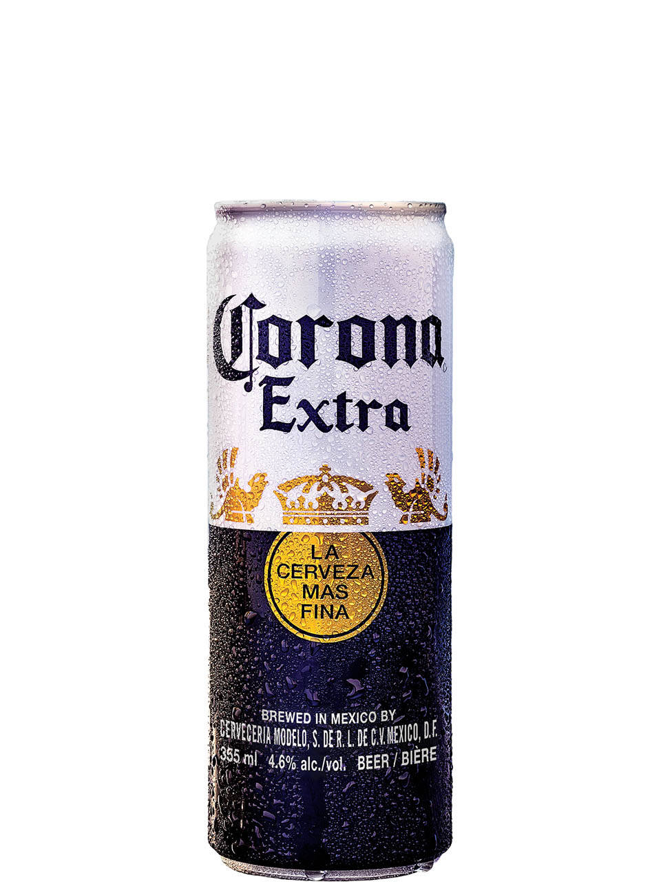 Corona Extra Beer In Can Background