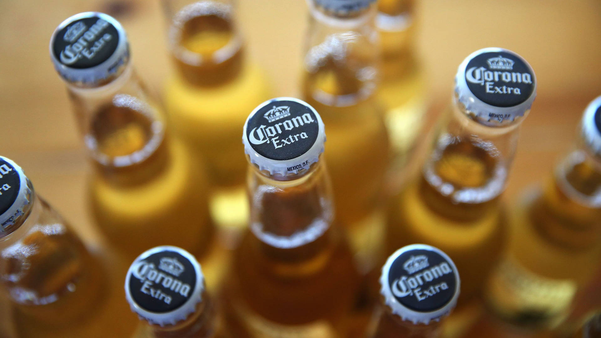 Corona Extra Bottle Cap Background