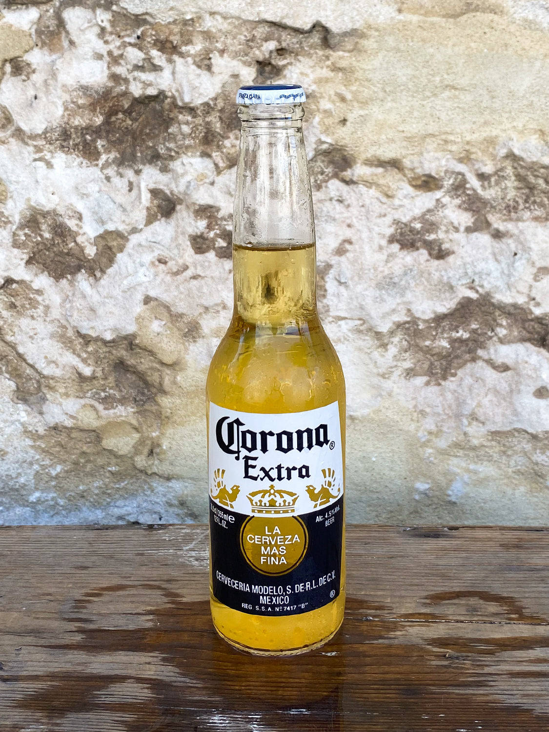 Corona Extra Cerveza Beer Bottle Background