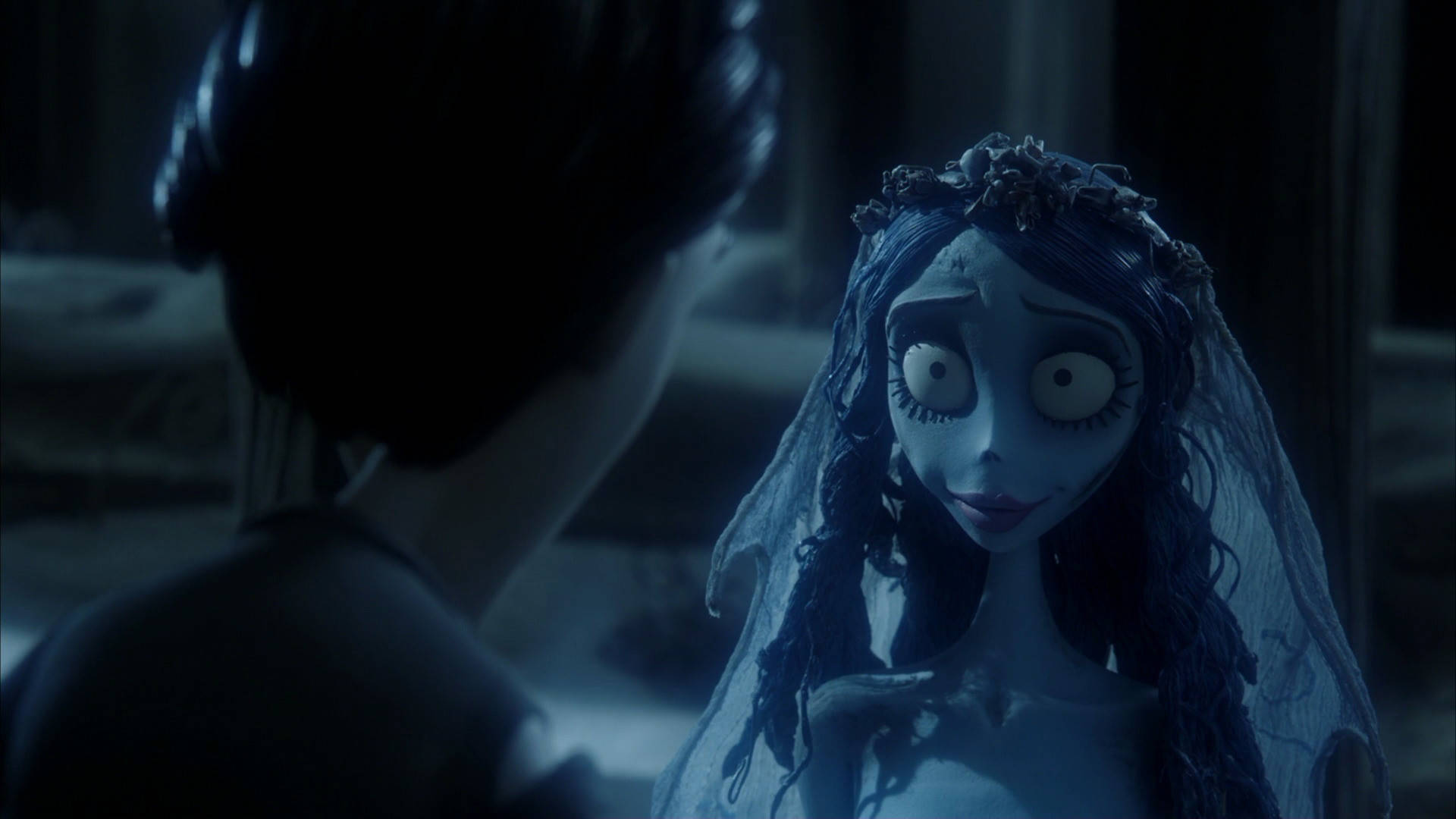 Corpse Bride And Victor Talking Background