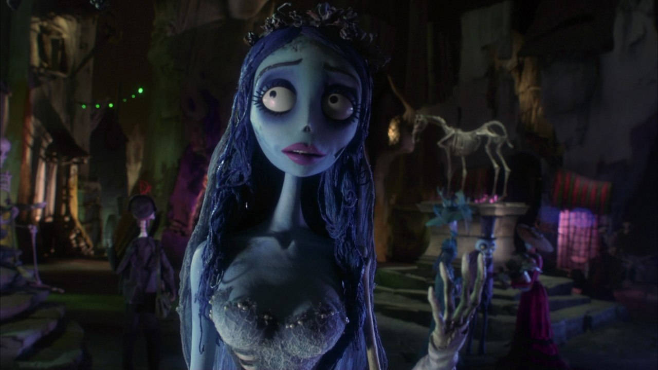 Corpse Bride Looking Around Background