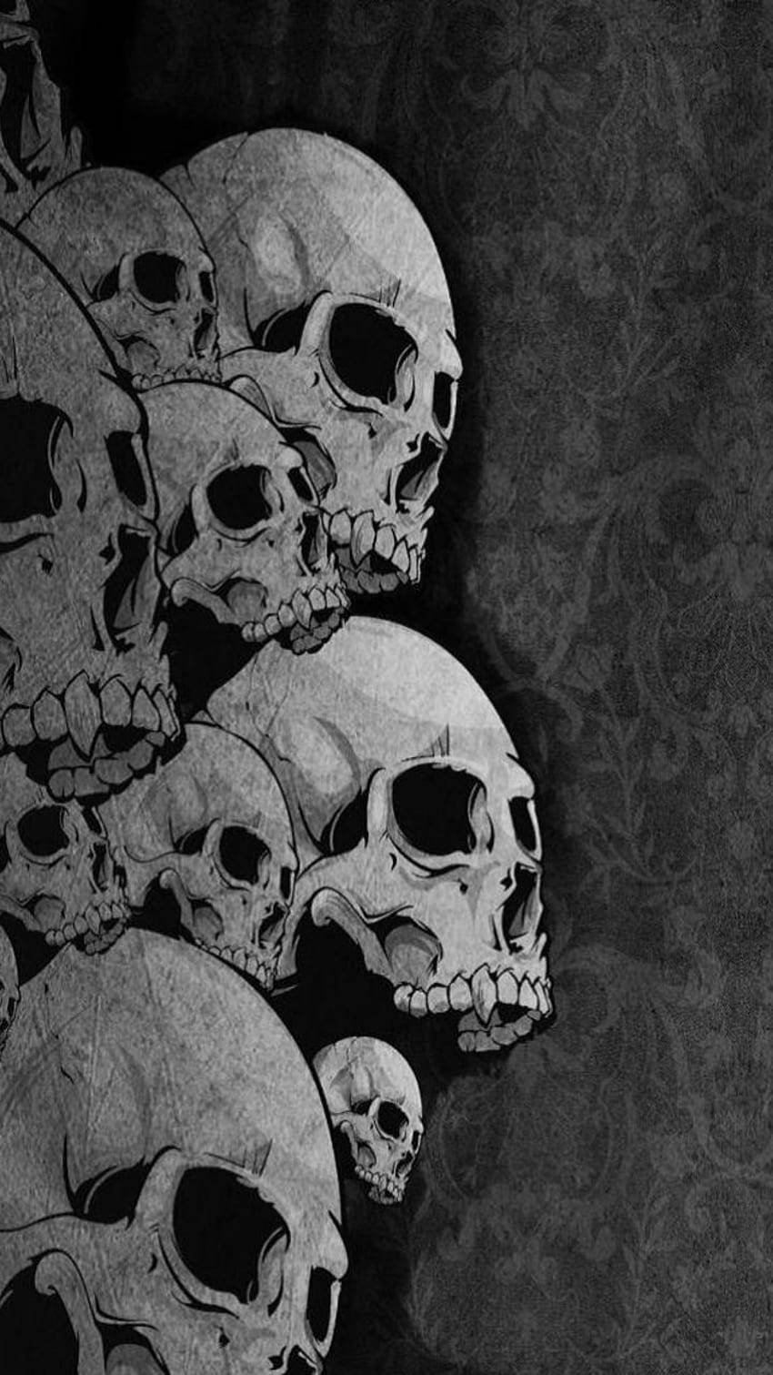 Corpse Skulls Gothic Phone Background