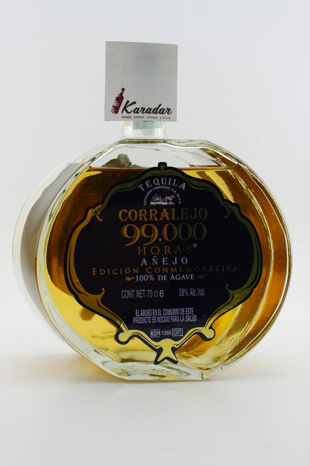 Corralejo 99000 Horas Anejo Tequila Background