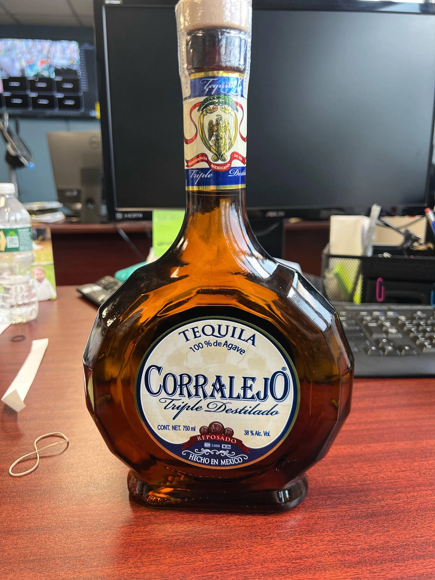 Corralejo Reposado Tequila Triple Distilled Background