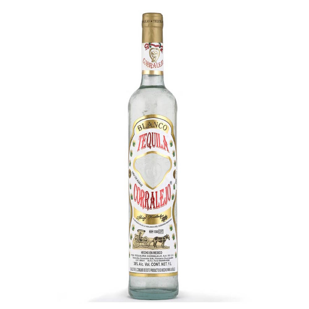 Corralejo Silver Blanco Tequila Bottle Background