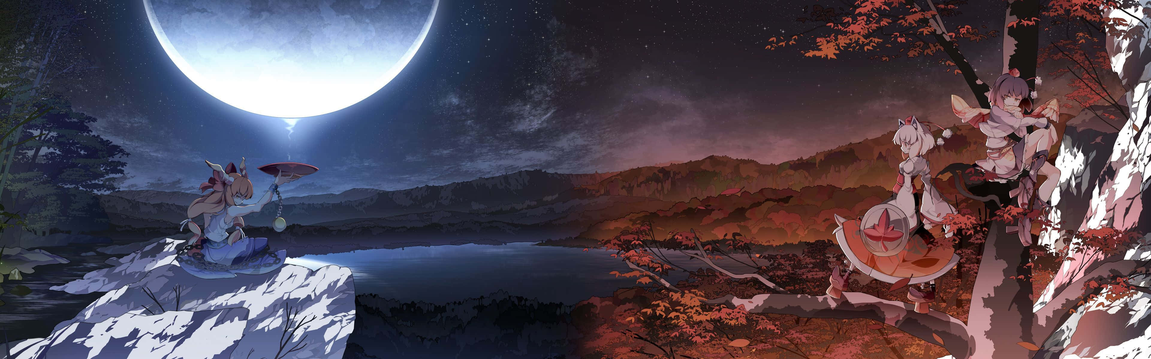 Corresponding Lake View Background