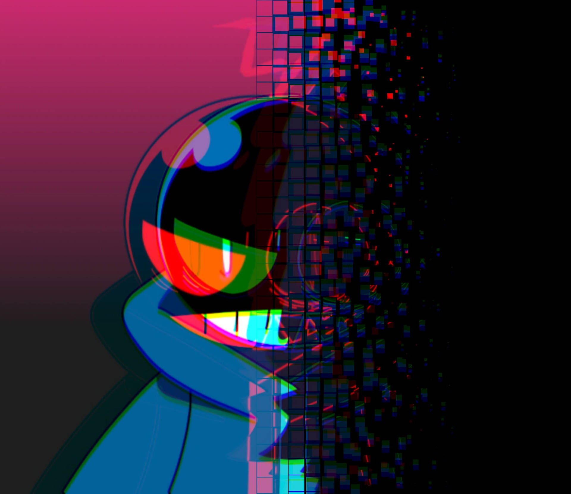 Corrupted Whitty Background