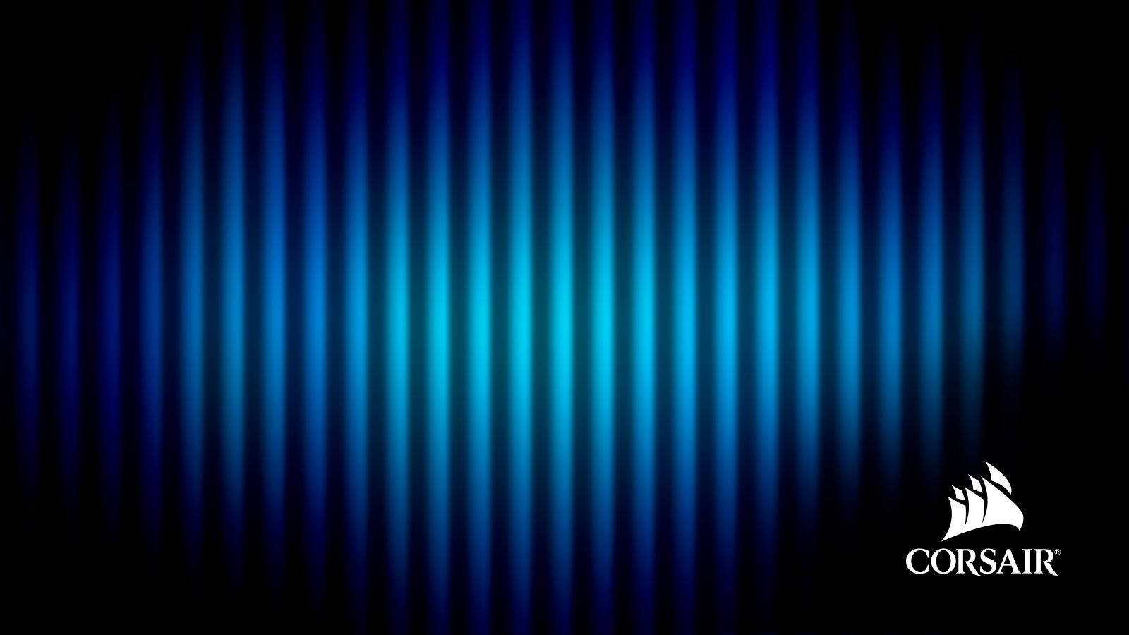 Corsair Blue Stripes Background