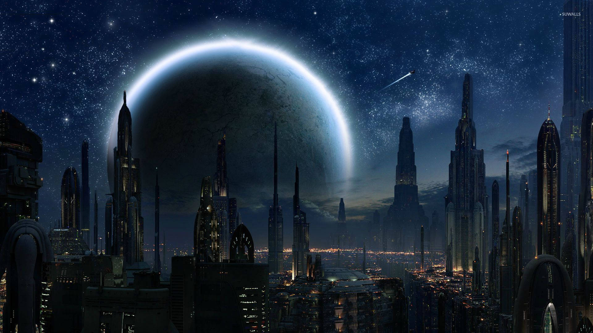 Coruscant Star Wars Hd Background