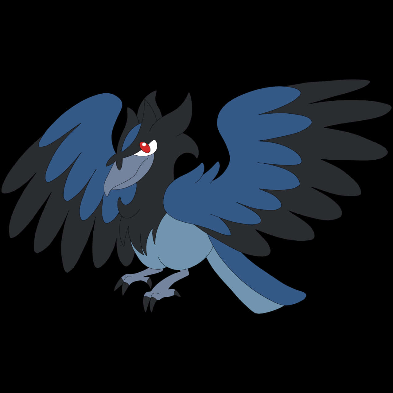 Corvisquire Wings Spread Hd Background