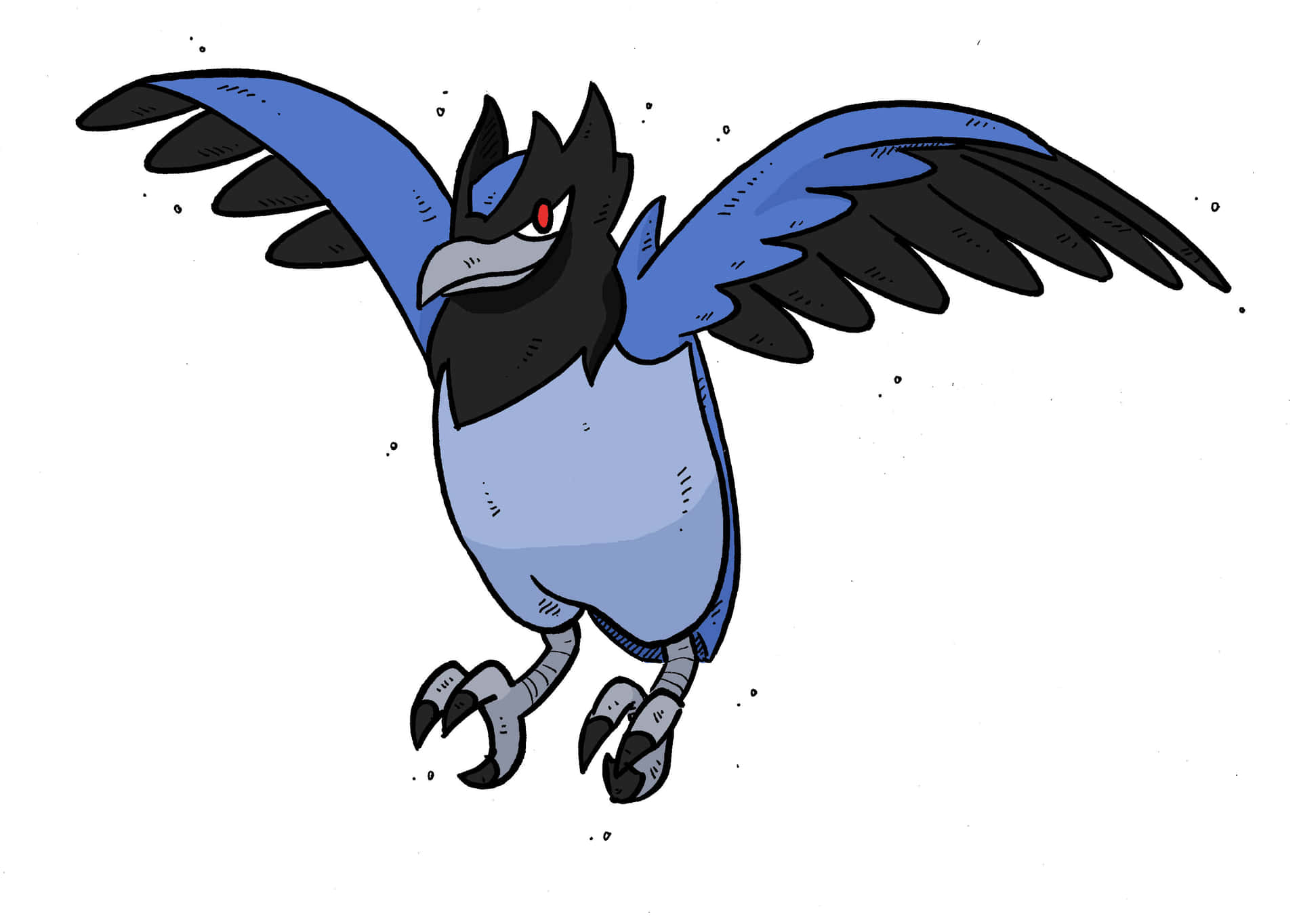 Corvisquire Wings Spread Background