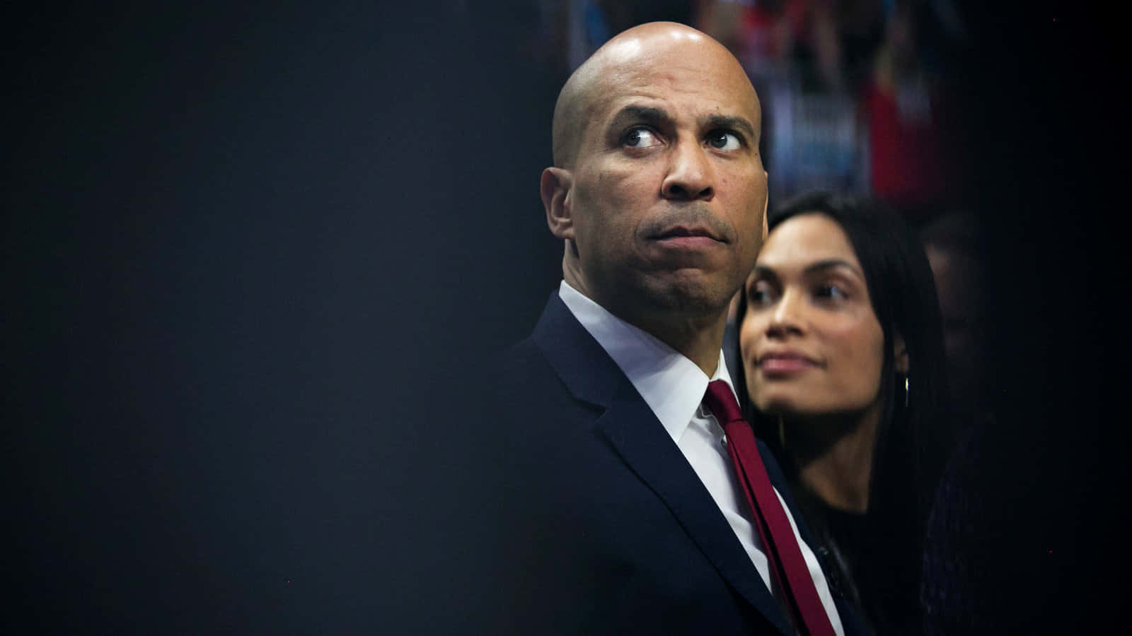 Cory Booker Serious Background