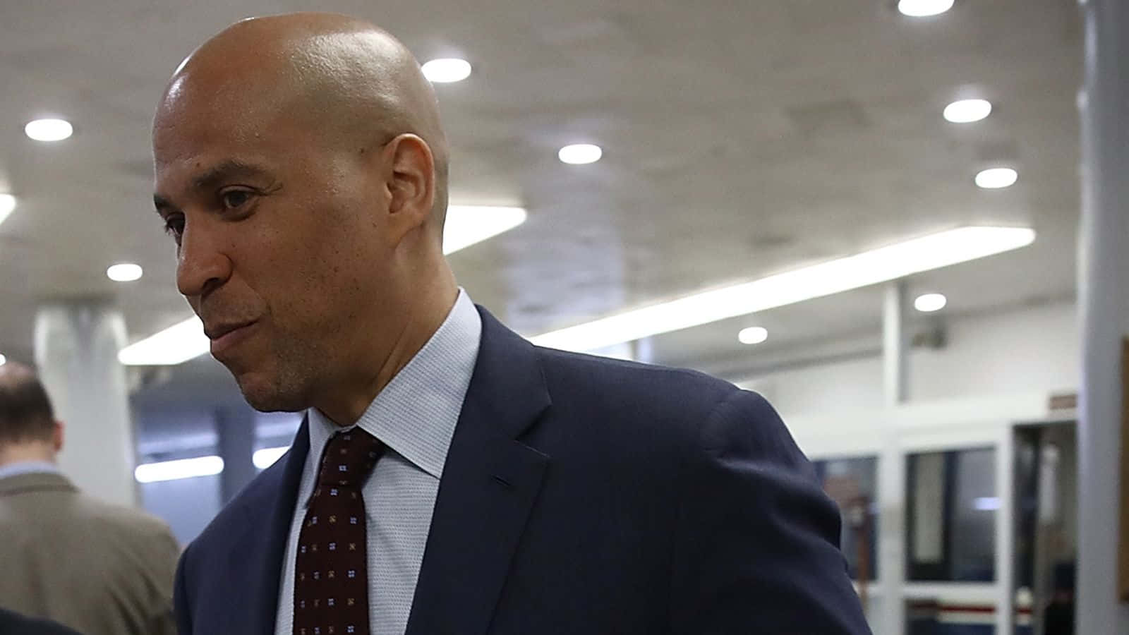 Cory Booker Side View