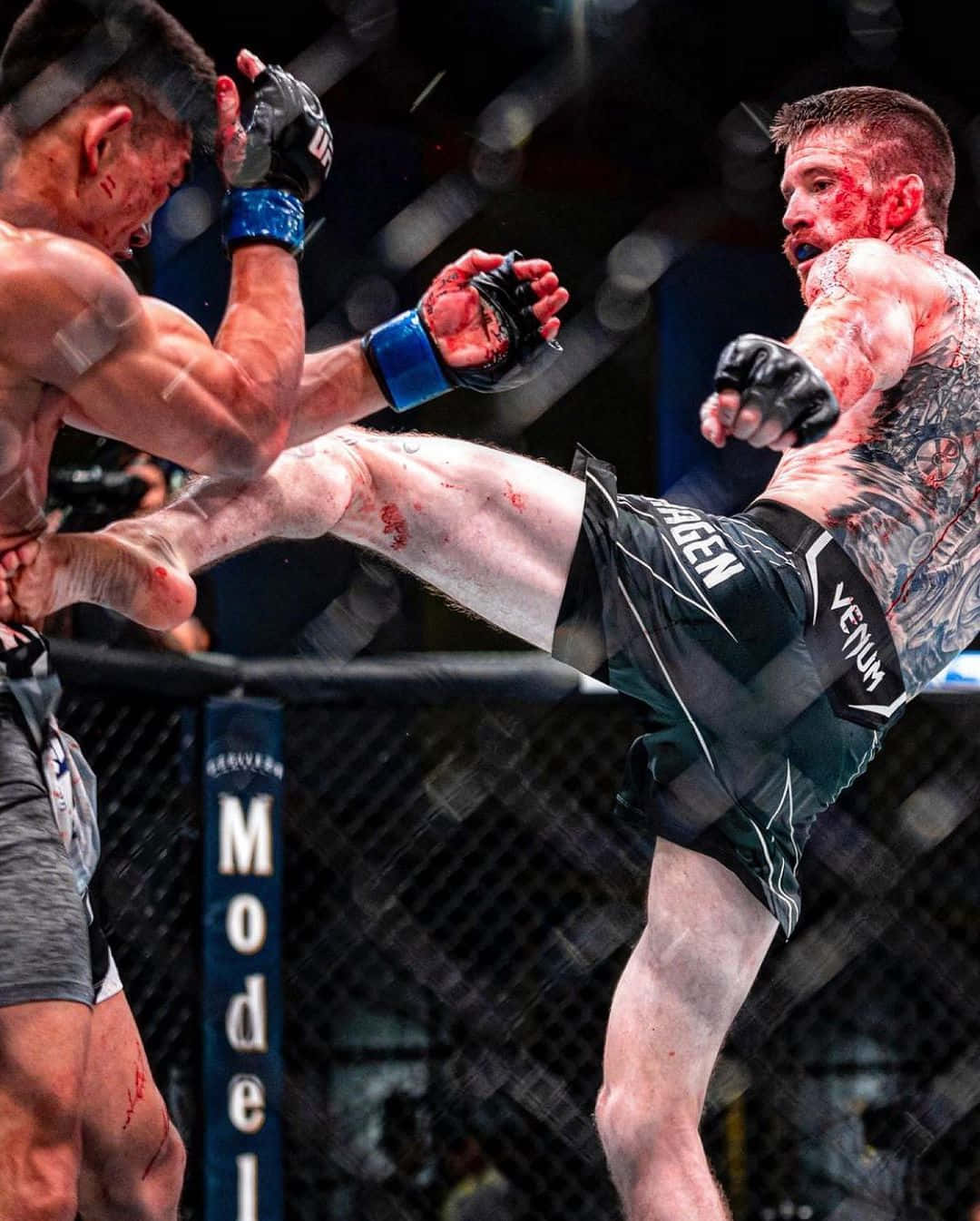 Cory Sandhagen Doing Roundhouse Kick