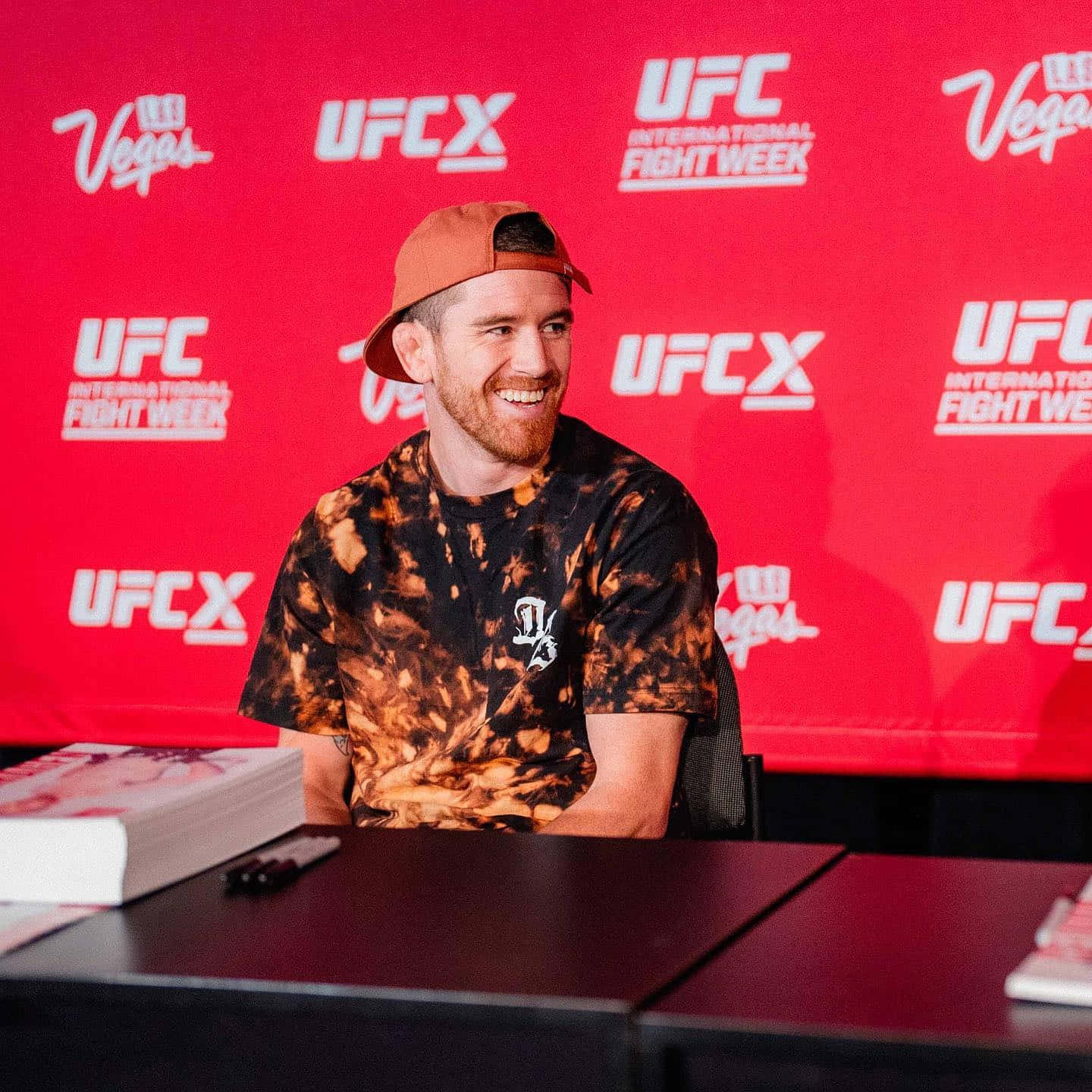 Cory Sandhagen In Tie Dye Shirt