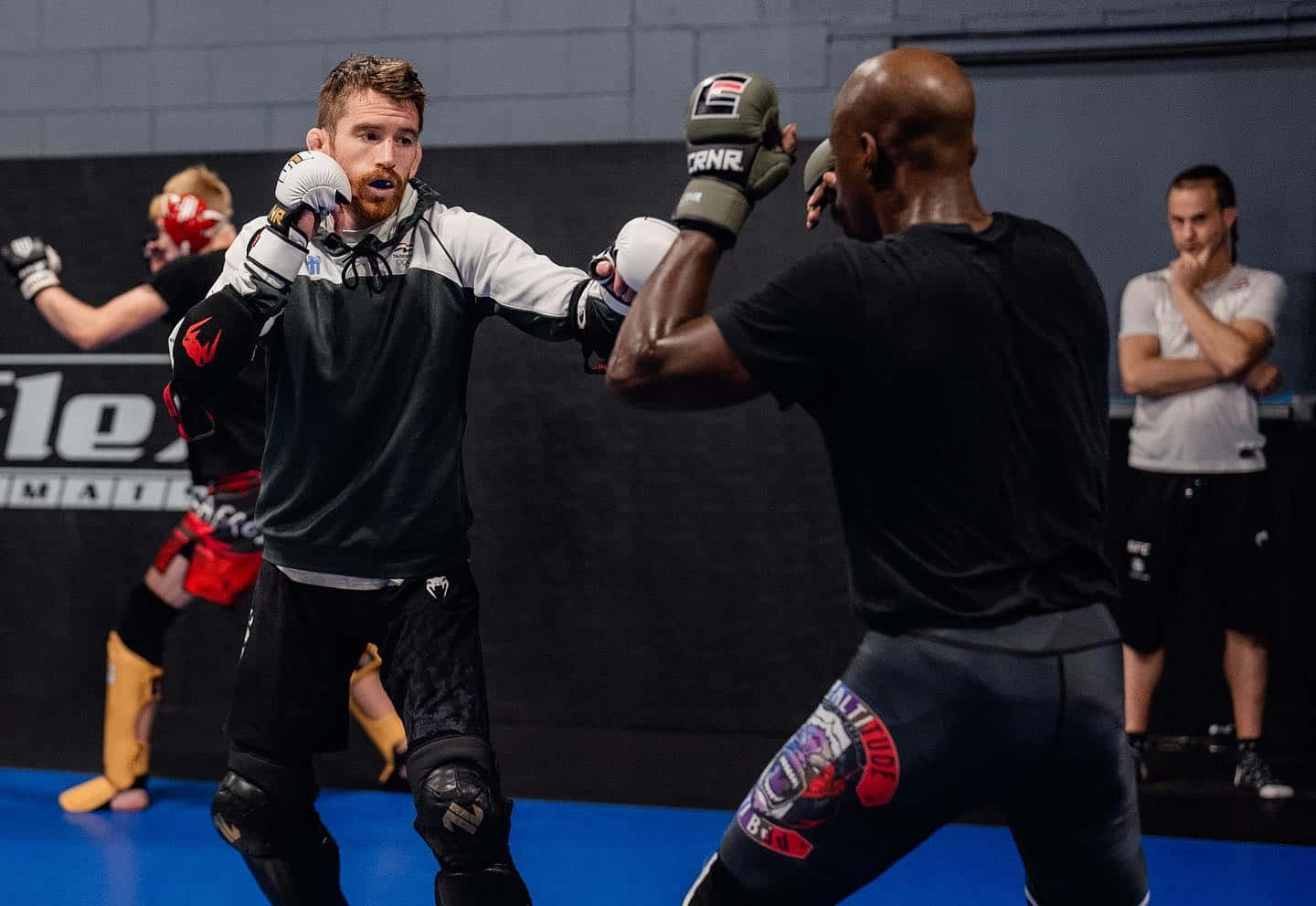 Cory Sandhagen Training With Instructor Background