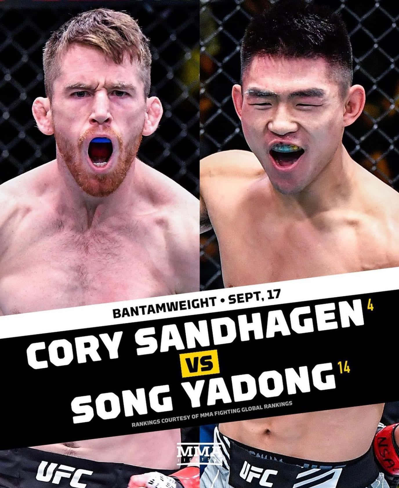 Cory Sandhagen Versus Song Yadong Background