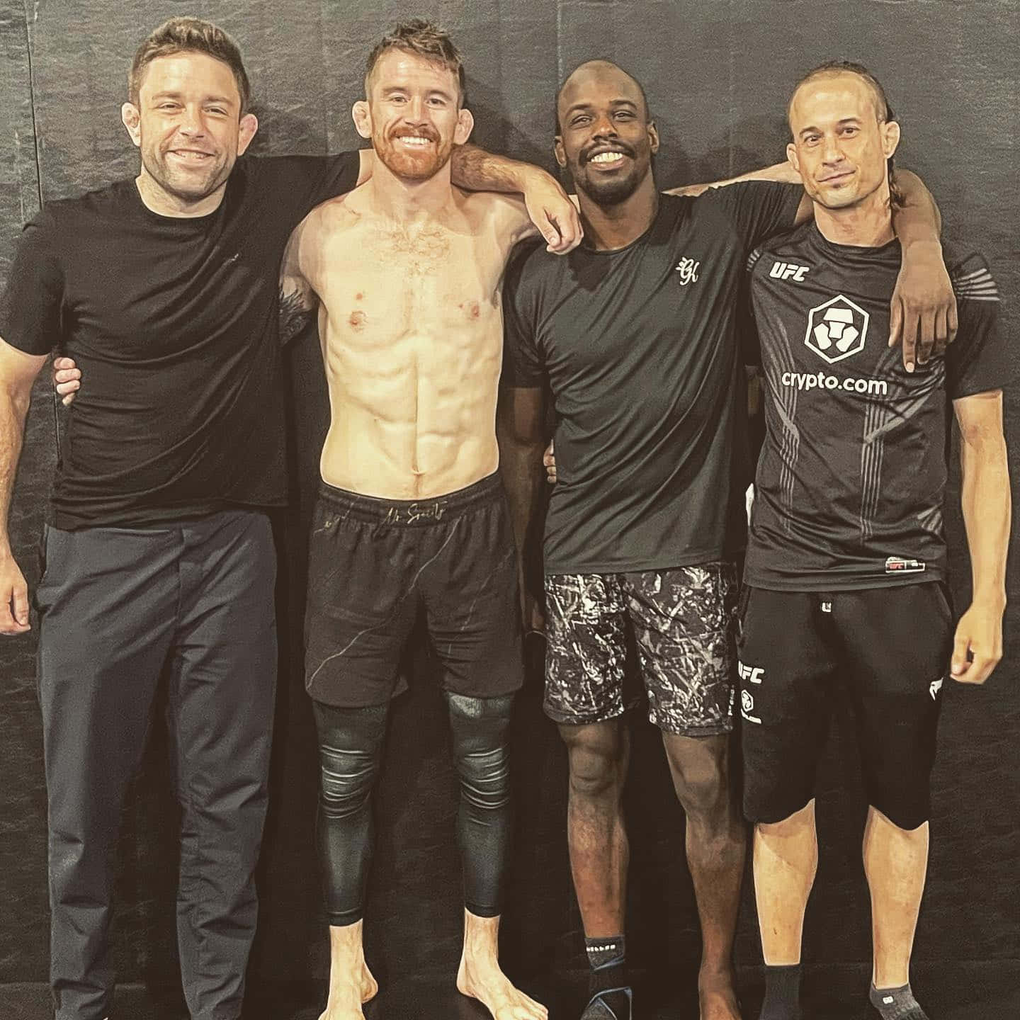 Cory Sandhagen With Friends And Mentors