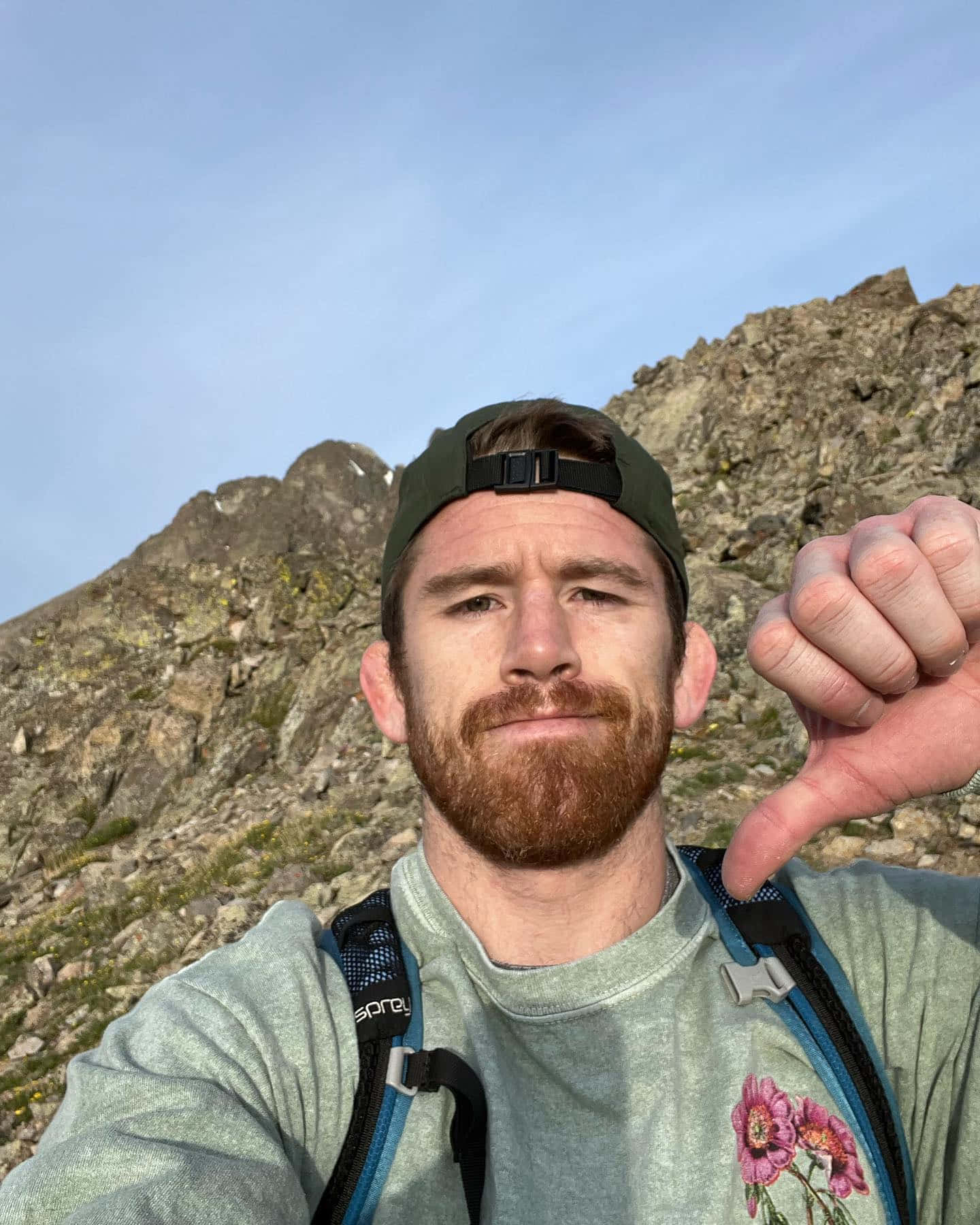 Cory Sandhagen With Thumbs Down